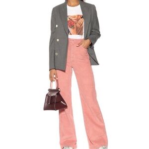 GRLFRND Carla Pink Corduroy Pants
